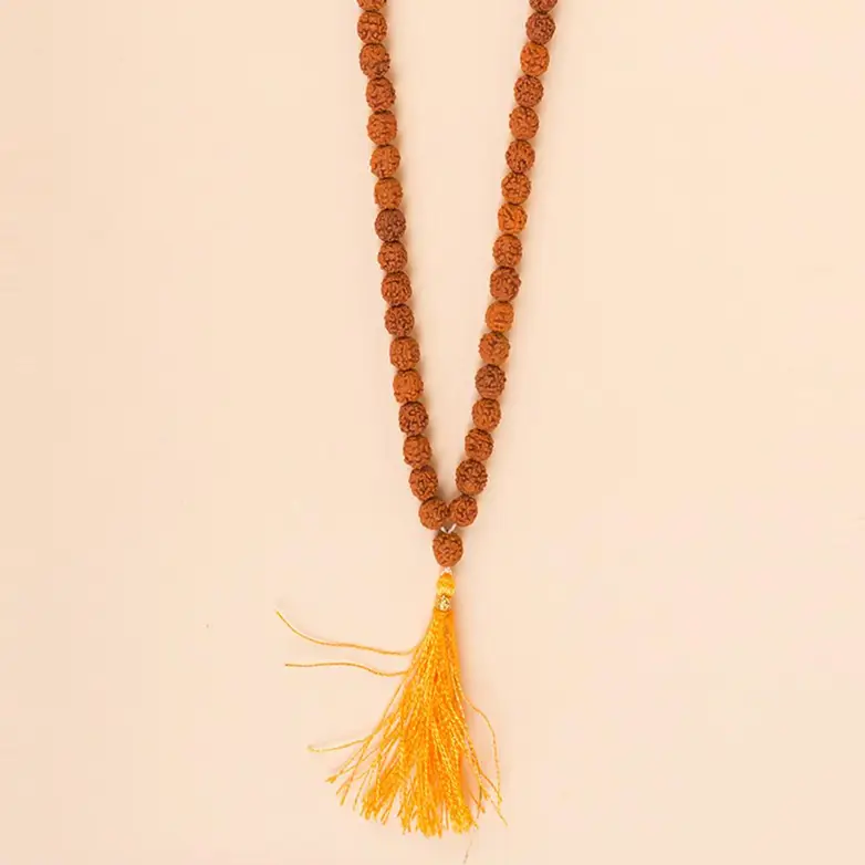 Authentic Panchamukhi (five-faced) Rudraksha Mala