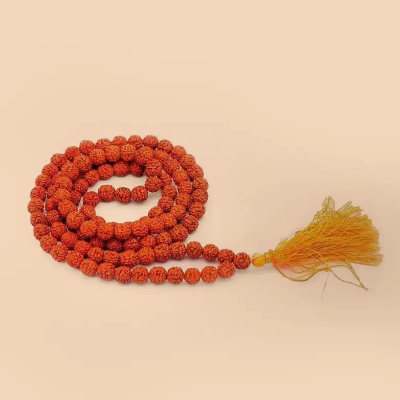 Panchamukhi (five-faced) Rudraksha Mala 8mm
